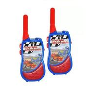 2pcs Walkie Talkie Rádio Comunicador Corrida Divertida Infantil - DM Toys