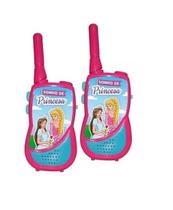 2pcs Walkie Talkie Rádio Comunicador Sonho De Princesa Infantil - DM Toys