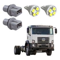 2soquete + 2lâmpada T10 Led Lanterna Vw Constellation 93-17