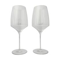 2Taças Cristal Eleganza630ml Vinho Tinto Bordeaux Fracalanza