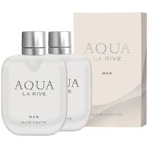 2UN Aqua Man La Rive Eau de Toilette Perfume Masculino 90ml