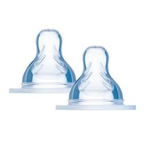 2un Bico X para Mamadeiras MAM 6+ meses Fluxo Super Rápido 2un Bico X para Mamadeiras MAM 6+ meses Fluxo Super Rápido