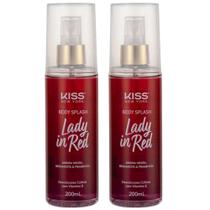 2UN Body Splash 200ml Lady in Red Kiss New York