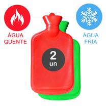 2un Bolsa térmica compressa terapêutica água quente fria 2lt 2un Bolsa térmica compressa terapêutica água quente fria 2lt