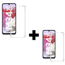 2UN Capa Capinha Anti Impacto Para Samsung Galaxy M34 Transparente 2UN Capa Capinha Anti Impacto Para Samsung Galaxy M34 Transparente