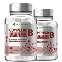 2Un Complexo B Com Vitaminas Forma Ativa 500mg 120Cáps Ecomev
