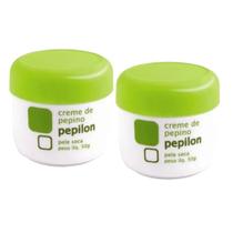 2UN Creme Hidratante Facial Pepino Pele Seca 50g Pepilon