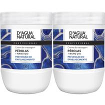 2UN Creme Nutritivo Perolas Nano Q10 650G D'agua Natural 2UN Creme Nutritivo Perolas Nano Q10 650G D'agua Natural