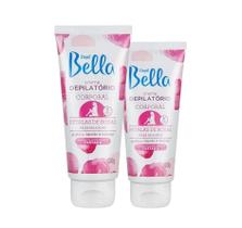 2Un Depil Bella Creme Depilatório Pétalas De Rosas De 100g