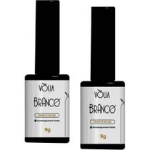 2UN Esmalte Em Gel Branco 9G Volia