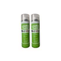 2Un Espuma Limpa Tudo Bancos Tecidos Tenis Limpeza Magica