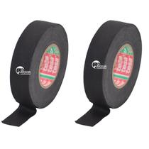 2un Fita Isolante Tecido Pano Chicote Anti Chama 19mm X 25m 2un Fita Isolante Tecido Pano Chicote Anti Chama 19mm X 25m