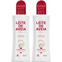 2UN Hidratante Corportal Leite De Aveia 180ML Davene