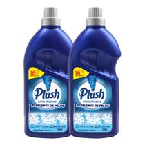 2un Lava Roupas Sabão Líquido Repelente de Pelos 1,5L Plush