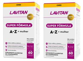 2un Lavitan 5g Multivitamínico Mulher 60 Comprimidos Oferta!