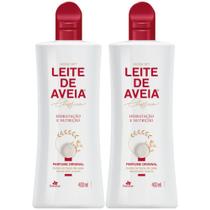 2UN Leite De Aveia Corporal 400ml Todos Os Tipos De Pele Davene