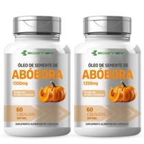 2Un Oleo de Semente de Abobora 1350Mg (Por Cápsula) + Vitamina E - 120Cáps Ecomev
