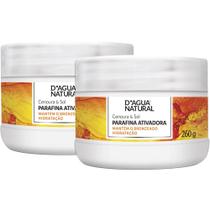 2UN Parafina Hidrante Cenoura E Sol 260G Dágua Natural 2UN Parafina Hidrante Cenoura E Sol 260G Dágua Natural