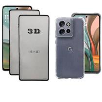 2UN Película 3D De Vidro Temperado + Capinha Anti Impactos Para Motorola Moto G75 5G 2UN Película 3D De Vidro Temperado + Capinha Anti Impactos Para Motorola Moto G75 5G
