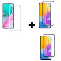 2UN Película 3D Vidro + 1UN Capinha Anti Impacto Para Samsung Galaxy A35 Transparente - Mbox