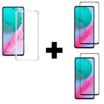 2UN Película 3D Vidro + 1UN Capinha Anti Impacto Para Samsung Galaxy M54 Transparente Transparente 2UN Película 3D Vidro + 1UN Capinha Anti Impacto Para Samsung Galaxy M54 Transparente Transparente