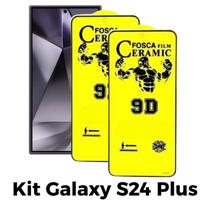 2UN Película Cerâmica Fosca para Samsung Galaxy S24 Plus
