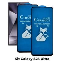 2UN Película Fosca Privacidade para Samsung Galaxy S24 Ultra