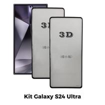 2UN Película Frontal de Vidro 3D para Samsung Galaxy S24 Ultra 2UN Película Frontal de Vidro 3D para Samsung Galaxy S24 Ultra
