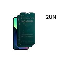 2UN Películas Anti Espião Fosca 9D Privacidade Compatível Com Iphone 13