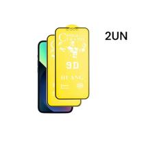 2UN Películas Fosca 9D Flexível Compatível Com Iphone 13