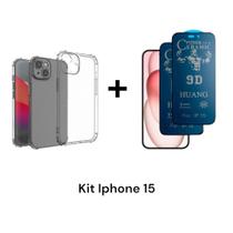 2UN Películas Fosca 9D Privacidade + 1UN Capa Capinha Anti Impacto Para Iphone 15 2UN Películas Fosca 9D Privacidade + 1UN Capa Capinha Anti Impacto Para Iphone 15