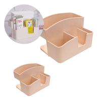 2un Porta Guardanapo Sachê C/ Divisórias Restaurante Bege