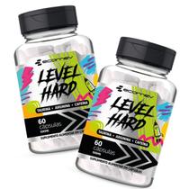 2Un Pré Treino Level Hard Cafeina Arginina Taurina 500mg - 120 Cáps Alta Performance 2Un Pré Treino Level Hard Cafeina Arginina Taurina 500mg - 120 Cáps Alta Performance