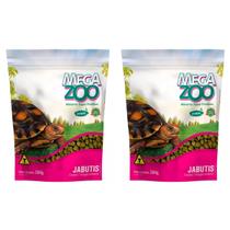 2un Ração Extrusada Jabutis 280g - MegaZoo 2un Ração Extrusada Jabutis 280g - MegaZoo