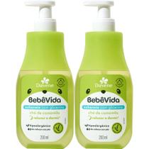 2UN Sabonete Liquido Bebe Vida Cha de Camomila 200ml Davene
