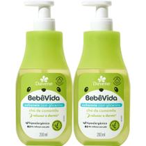 2UN Sabonete Liquido Bebe Vida Cha de Camomila 200ml Davene 2UN Sabonete Liquido Bebe Vida Cha de Camomila 200ml Davene
