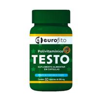 2un Suplemento PoliVitaminico Testo Power - 60 CPS - EUROFITO