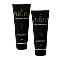 2Un Varistop Creme Incrível e Natural para Pernas Masculinas - Vfarm