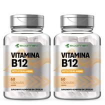 2Un Vit B12 Metilcobalamina Forma Ativa (100% Absorção) 400Mg 120Cáps