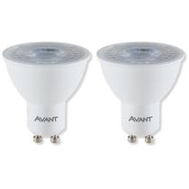 2Und Lâmpada LED GU10 Dicróica Luz Branca 6500K 4,8W Bivolt