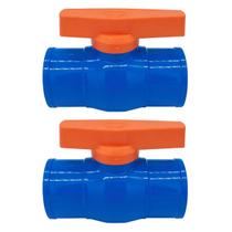 2Und Registro Monobloco de Esfera 50mm PN10 Soldável Amanco