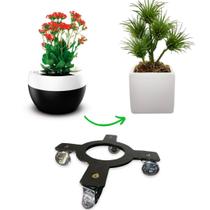 2und Suporte Para Plantas Com Rodas De Gel E Silicone 30 Cm 2und Suporte Para Plantas Com Rodas De Gel E Silicone 30 Cm