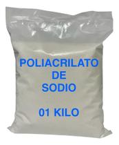 2X 01 Kg Polimero Super Absorvente Poliacrilato Sodio