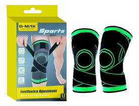 2X 02 Joelheiras Compressão Tensor Perna exercício funcional Alivia Dor