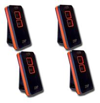 2X 04 Unid. Controle Portão Cerca 433Mhz Ppa Zap Universal