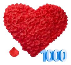 2X 1.000 Pétalas De Rosas Artificiais Vermelha Casamento Noi