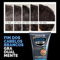 2X 1 Shampoo Escurecedor De Cabelo Gradual Men Menfirst Orig
