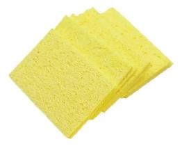 2X 10 Esponja Vegetal Limpeza Ponta De Ferro De Solda Estaçã