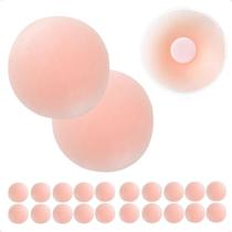 2X 10 Pares Tapa Seio Bico Peito Mamilo Silicone Roupa Branc