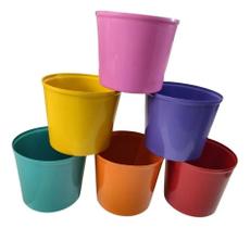 2X 10 Vasinho Flor 1 Litro Simples Flor Planta Coloridos 2X 10 Vasinho Flor 1 Litro Simples Flor Planta Coloridos